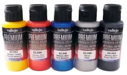 Online Set 5 pinturas para modelismo 103 metálizados Premium Color 60ml Pinturas Para Maquetas Y Modelismo
