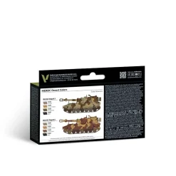 Set 6 pinturas para modelismo 212 MERDC Desert Colors AFV 17ml Maquetas Y Modelismo|Pinturas Para Maquetas Y Modelismo