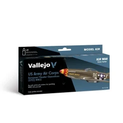 Sale Set 8 pinturas para modelismo 182 US Army Air Corps European Theater Operations (ETO) WWII Air War 17ml Pinturas Para Maquetas Y Modelismo|Maquetas Y Modelismo