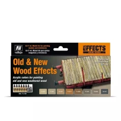 Clearance Set 8 pinturas para modelismo 187 Efectos Madera Nueva y Vieja Game Color Effects 17ml Maquetas Y Modelismo|Pinturas Para Maquetas Y Modelismo