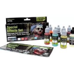 Best Set 8 pinturas para modelismo 213 Efectos especiales Game Color Effects 17ml Pinturas Para Maquetas Y Modelismo|Maquetas Y Modelismo
