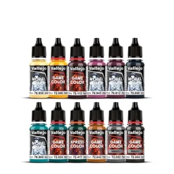 Discount Set 12 pinturas para modelismo 202 Dark Future Squidmar Fantasy 18ml Maquetas Y Modelismo|Pinturas Para Maquetas Y Modelismo