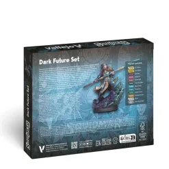 Discount Set 12 pinturas para modelismo 202 Dark Future Squidmar Fantasy 18ml Maquetas Y Modelismo|Pinturas Para Maquetas Y Modelismo
