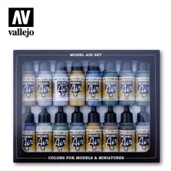 Online Set 16 pinturas para modelismo 189 WWII British RAF & FAA Air War 17ml Maquetas Y Modelismo|Pinturas Para Maquetas Y Modelismo