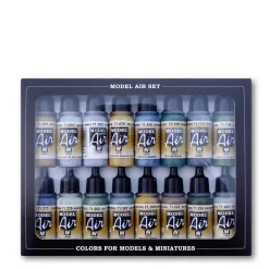 Online Set 16 pinturas para modelismo 189 WWII British RAF & FAA Air War 17ml Maquetas Y Modelismo|Pinturas Para Maquetas Y Modelismo