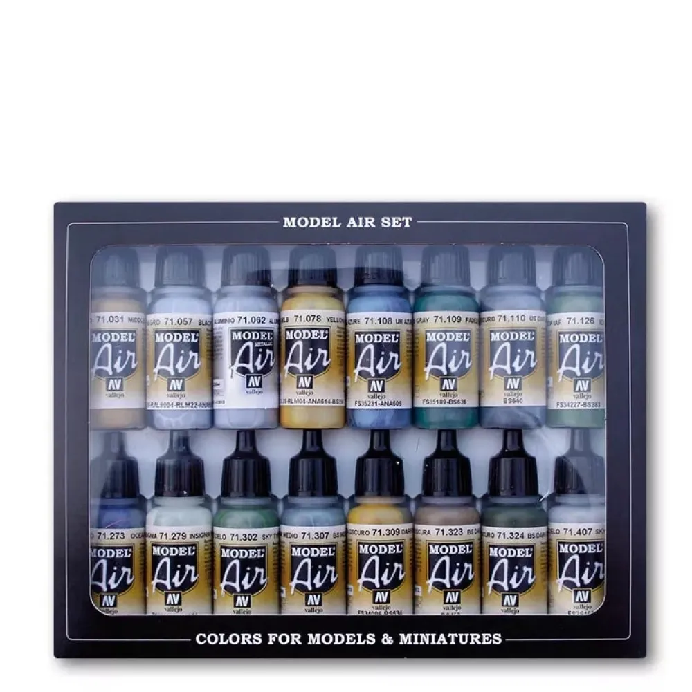 Online Set 16 pinturas para modelismo 189 WWII British RAF & FAA Air War 17ml Maquetas Y Modelismo|Pinturas Para Maquetas Y Modelismo