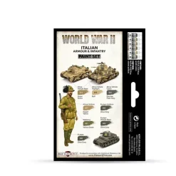 Sale Set 6 pinturas para modelismo 209 WWII Italian Armour Infantry Wargames Flames of War 17ml Maquetas Y Modelismo|Pinturas Para Maquetas Y Modelismo