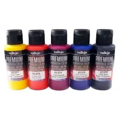 Clearance Set 5 pinturas para modelismo 104 candy Premium Color 60ml Pinturas Para Maquetas Y Modelismo