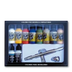 Sale Set 10 pinturas para modelismo 167 Básicos y Aerógrafo 17ml Pinturas Para Maquetas Y Modelismo|Maquetas Y Modelismo