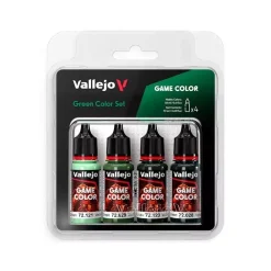 Online Set 4 pinturas para modelismo 384 Verdes Game Color 18ml Maquetas Y Modelismo|Pinturas Para Maquetas Y Modelismo