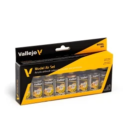 Sale Set 8 pinturas para modelismo 176 Colores Metálicos Model Air 17ml Maquetas Y Modelismo|Pinturas Para Maquetas Y Modelismo