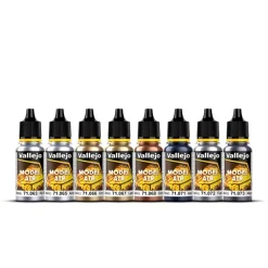 Sale Set 8 pinturas para modelismo 176 Colores Metálicos Model Air 17ml Maquetas Y Modelismo|Pinturas Para Maquetas Y Modelismo