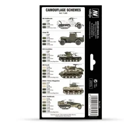 Outlet Set 8 pinturas para modelismo 625 WWII US Army Europe & North Africa 1942-1945 AFV 17ml Maquetas Y Modelismo|Pinturas Para Maquetas Y Modelismo