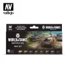 New Set 8 pinturas para modelismo 245 Wargames World of Tanks 17ml Pinturas Para Maquetas Y Modelismo|Maquetas Y Modelismo
