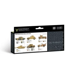 Online Set 8 pinturas para modelismo 622 WWII British Colors Africa 1939-1943 AFV 17ml Pinturas Para Maquetas Y Modelismo|Maquetas Y Modelismo