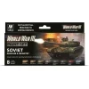 New Set 6 pinturas para modelismo 221 WWIII Soviet Armour & Infantry Wargames Flames of War 17ml Pinturas Para Maquetas Y Modelismo|Maquetas Y Modelismo
