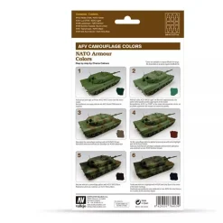 Sale Set 6 pinturas para modelismo 413 OTAN Armour Colors AFV 8ml Maquetas Y Modelismo|Pinturas Para Maquetas Y Modelismo