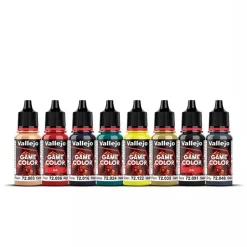 Outlet Set 8 pinturas para modelismo 191 Non Death Chaos Fantasy 18ml Pinturas Para Maquetas Y Modelismo