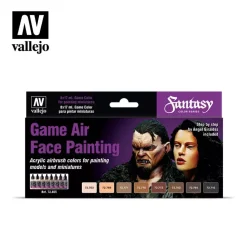 Clearance Set 8 pinturas para modelismo 865 Game Air Face Fantasy 17ml Pinturas Para Maquetas Y Modelismo|Maquetas Y Modelismo