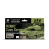 New Set 8 pinturas para modelismo 202 MERDC Camo Colors AFV 17ml Maquetas Y Modelismo|Pinturas Para Maquetas Y Modelismo