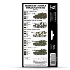 New Set 8 pinturas para modelismo 202 MERDC Camo Colors AFV 17ml Maquetas Y Modelismo|Pinturas Para Maquetas Y Modelismo