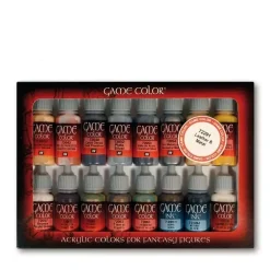 Sale Set 16 pinturas para modelismo 291 Metales y Cuero Game Color 17ml Pinturas Para Maquetas Y Modelismo|Maquetas Y Modelismo