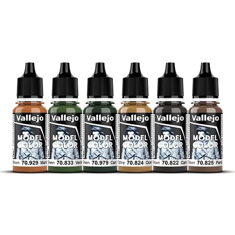 Online Set 6 pinturas para modelismo 207 WWII German Waffen SS Wargames Flames of War 17ml Pinturas Para Maquetas Y Modelismo|Maquetas Y Modelismo
