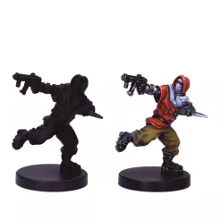 Set 8 pinturas para modelismo 307 Combat Zone Cyberpunk 17ml Maquetas Y Modelismo