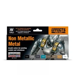 Clearance Set 8 pinturas para modelismo 212 Metales no metálicos Game Color Effects 17ml Pinturas Para Maquetas Y Modelismo|Maquetas Y Modelismo