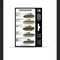 Best Set 6 pinturas para modelismo 207 DAK Colors 1941-1944 AFV 17ml Pinturas Para Maquetas Y Modelismo|Maquetas Y Modelismo