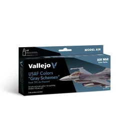 Best Set 8 pinturas para modelismo USAF Air War 17ml Maquetas Y Modelismo|Pinturas Para Maquetas Y Modelismo