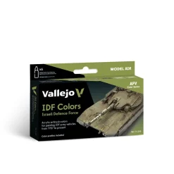 Best Set 6 pinturas para modelismo 210 IDF Colors AFV 17ml Pinturas Para Maquetas Y Modelismo|Maquetas Y Modelismo