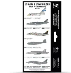 Best Set 8 pinturas para modelismo US NAVY & UMSC Air War 17ml Pinturas Para Maquetas Y Modelismo|Maquetas Y Modelismo
