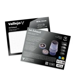 Sale Set 4 pinturas para modelismo 602 Jet Exhaust Metal Color 32ml Pinturas Para Maquetas Y Modelismo