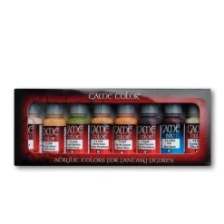 Discount Set 8 pinturas para modelismo 295 Tonos de piel Game Color 17ml Pinturas Para Maquetas Y Modelismo|Maquetas Y Modelismo