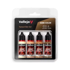 Discount Set 4 pinturas para modelismo 380 Pieles bronceadas Game Color 18ml Maquetas Y Modelismo|Pinturas Para Maquetas Y Modelismo