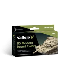Clearance Set 6 pinturas para modelismo 209 US Modern Desert Colors AFV 17ml Maquetas Y Modelismo|Pinturas Para Maquetas Y Modelismo