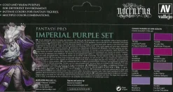 Set 8 pinturas para modelismo 104 Imperian Purple Fantasy-Pro 17ml Pinturas Para Maquetas Y Modelismo|Maquetas Y Modelismo