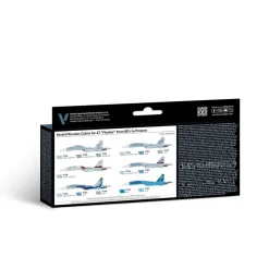 Clearance Set 6 pinturas para modelismo Soviet/Russian Su-27 "Flanker" Air War 17ml Maquetas Y Modelismo|Pinturas Para Maquetas Y Modelismo