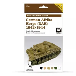 Clearance Set 6 pinturas para modelismo 410 German Afrika Korps 2 AFV 8ml Maquetas Y Modelismo|Pinturas Para Maquetas Y Modelismo