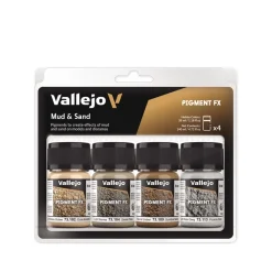 Sale Set 4 pinturas para modelismo 191 Barro y Arena Pigments FX 35ml Maquetas Y Modelismo|Pinturas Para Maquetas Y Modelismo