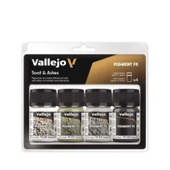 Outlet Set 4 pinturas para modelismo 193 Hollín y Cenizas Pigments FX 35ml Maquetas Y Modelismo|Pinturas Para Maquetas Y Modelismo