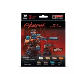 Clearance Set 8 pinturas para modelismo 309 Solo Cyberpunk 17ml Maquetas Y Modelismo
