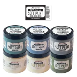 New Set 6 pinturas Soft Paint Art Stories 200ml Pinturas Chalk Paint