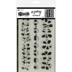 Hot Set 3 Plantillas Border It Dylusions Plantillas