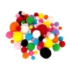 Set 220 pompones Goma Eva Fofuchas