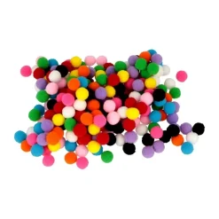 Discount Set 250 pompones 1cm Goma Eva Fofuchas