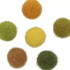 Discount Set 30 Pompones De Lana Afieltrada Verdes 1,5cm Goma Eva Fofuchas