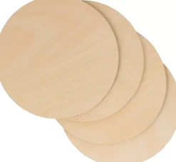 Online Set 4 Posavasos De Madera Maderas