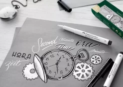Discount Set 4 Rotuladores Blanco y Negro Pitt Artist Pen Rotuladores